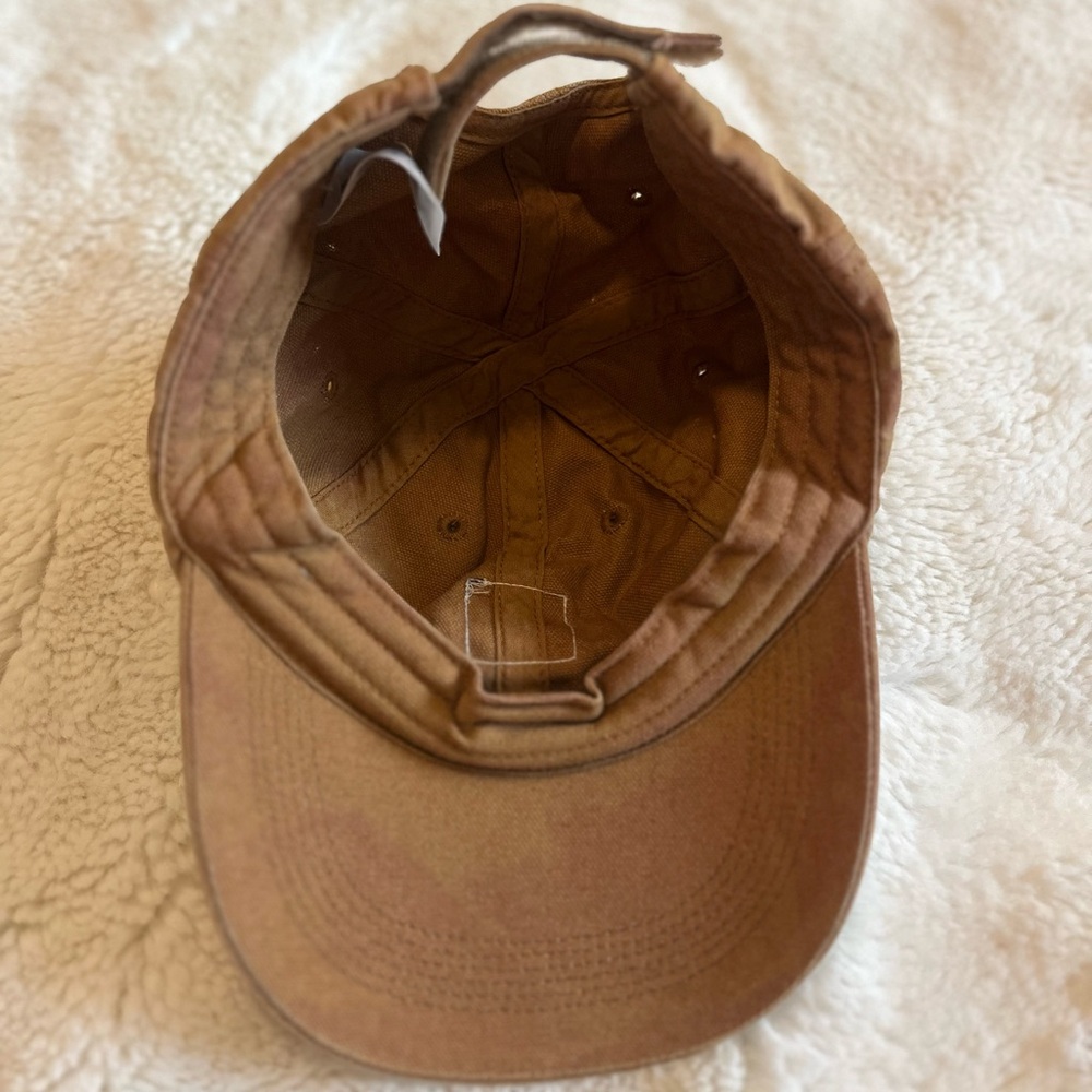 Carhartt Adjustable Canvas Brown Hat - Picture 3 of 3